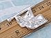Alilang Silver Tone Crystal Rhinestone 4th of July American USA Flag Patriotic Pin Brooch