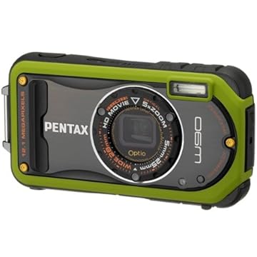PENTAX 防水デジタルカメラ Optio W90 ピスタチオグリーン OPTIOW90PG