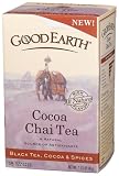 Good Earth Cocoa Chai, Black Tea, Cocoa And Spice, 18 Count Tea Bags, 1.43-Ounce Boxes (Pack of 6)