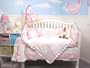 New Pink Minky Dot Chenille Baby Crib Nursery Bedding Set 13 pcs included Diaper Bag with Changing Pad & Bottle Case