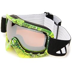 Schneebrille adidas eyewear ID2 transparent yellow print active silver