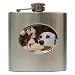 Limited Edition Violano Hip Flask Dalmatian Dog