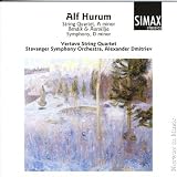 Alf Hurum: Vertavo String Quartet, Bendik and Arolilja, Symphony in D minor (Simax)