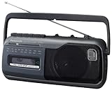 Panasonic ラジオカセット グレー RX-M40A-H