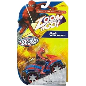 Spiderman Trilogy Zoom N Go Vehicle Assortment