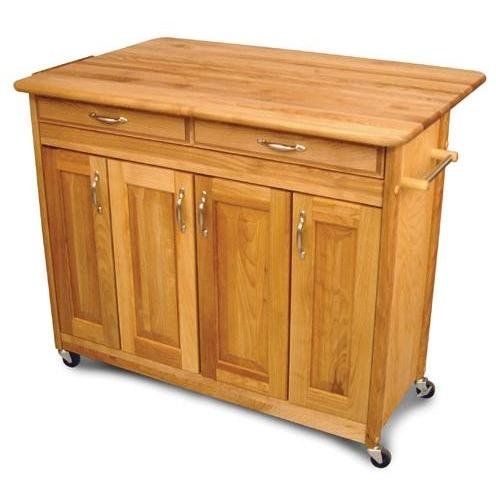 Super Island with Drop Leaf