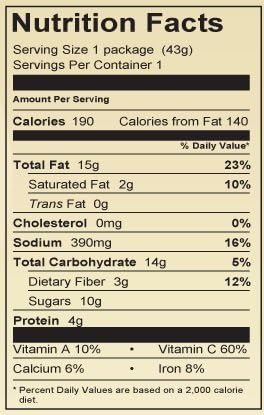 Just Pure Foods Sour Cream and Onion Zucchini Chips, 1.5 Ounce -- 8 per case.