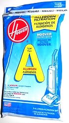 Hoover Allergen Filtration Vacuum Bags, Type A, 1 Pack of 3