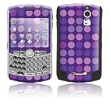 Dots Purple Design Protective Skin Decal Sticker for Blackberry Curve 8300/ 8310/ 8320 Cell Phones