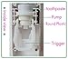 iLifeTech Toothpaste Holder Hands-Free Toothpaste Squeezer and Toothbrush Holder Family Set
