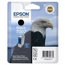 Epson T 007 - Cartouche d'encre d'origine - 1 x noir
