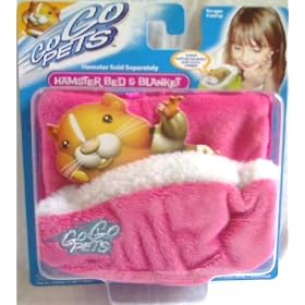 Go Go Pets Hamster Bed And Blanket PINK ****WITH ORIGINAL NAME