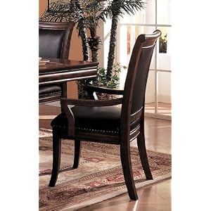 Set Of Two Westminster Collection Solid Wood Arm Chairs by