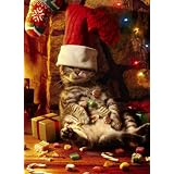 Avanti Christmas Cards, Too Many Treats, 10-Count