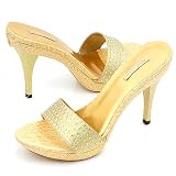 Michael Antonio Roddick Heels 8 Gold