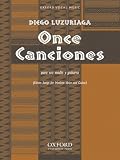 Books : Once Canciones Para Voz Media y Guitarra =: Eleven Songs for Medium Voice and Guitar (Oxford Vocal Music)