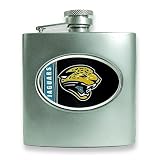 NFL Jacksonville Jaguars Stainless Steel Hip Flask 6oz