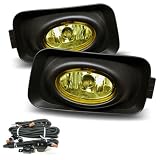 03-05 Acura TSX OEM Style Yellow Fog Lights (Euro Accord) by Luminx Lighting