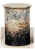 信楽焼陶器 花台 古窯変青流切立花台 13号 SV75-3
