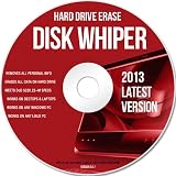 Software - DISC WIPER CD - HARD DRIVE DATA ERASER - DISK WIPE Windows/MAC/Linux - 2013