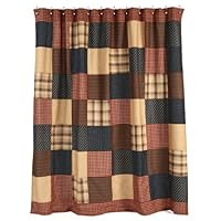 Patriotic Patch Shower Curtain