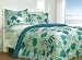 Tropical Fish Ocean Blue Green All Cotton Comforter Set