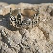 Oh Jerusalem Silver Ring. Jerusalem Panorama or Walls Ring hand made by top Silversmith in Jerusalem