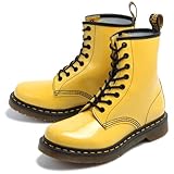 ドクターマーチン 1460 8 ホール ブーツ 8 アイ DR.MARTENS 1460 8 HOLE BOOTS 8 EYE レディース パテント エナメル 06.サンイエロー UK4.0(23cm) [並行輸入品]