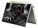 Bundle Monster MINI NETBOOK Laptop Notebook Skin Sticker Cover Art Decal - 7" 8" 9" 10" - Fit HP Dell Asus Acer Eee Compaq MSI - Red Eye Skull