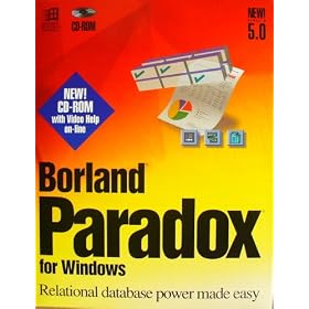 Borland Paradox 5.0 for Windows on CD