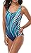 CharmLeaks Women One Piece Swimsuit Backless Halter swimsuits For Womens X-Large