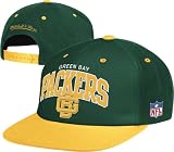 Green Bay Packers Mitchell & Ness Arched Logo Retro Vintage Snap back Hat