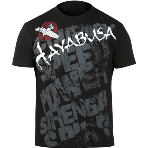 Hayabusa Official MMA ASPSS T-Shirts/Tee - Black / X-Large