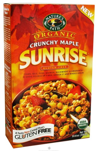 Nature's Path Cereal, Organic Crunchy Maple 10.6 oz. (Pack of 12)
