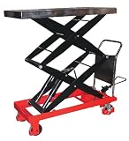 Vestil CART-1500-D-TS Hydraulic Elevating Cart- Double Scissor