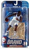 McFarlane Toys NBA Sports Picks Series 17 2009 Wave 2 Action Figure Elton Brand (Philadelphia 76ers) White Jersey Premier Collector Level Chase