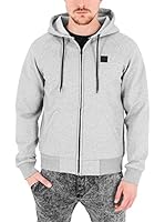Urban Classics Sudadera con Cierre (Gris)