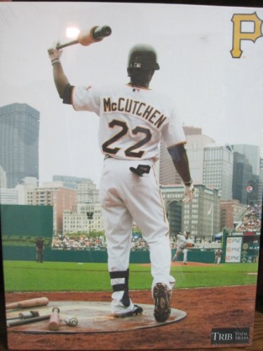 Pittsburgh Pirates Andrew McCutchen Canvas Photo Wrap