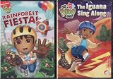 Nick Jr. LIMITED EDITION 2 DVD Set Go Diego Go Rainforest Fiesta! / The Iguana Sing Along