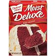 Duncan Hines Cake Mix Moist Deluxe Red Velvet, 18.25-Ounce Boxes (Pack of 12)