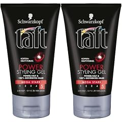 3 Wetter Taft Power Styling Gel mega stark 2er Pack (2 x 150 ml)
