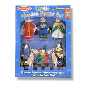  Melissa & Doug Deluxe Castle Dolls Playset