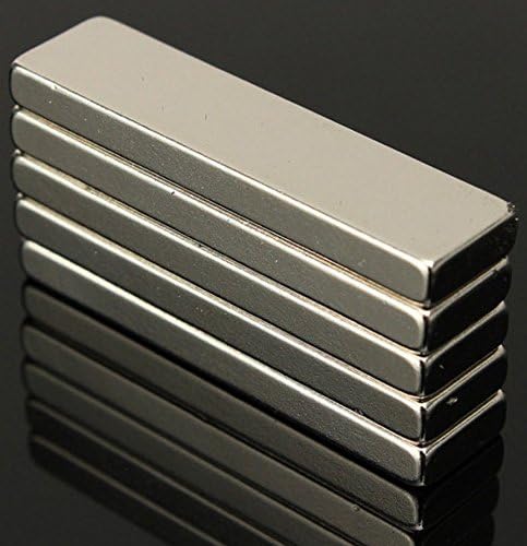 Rare Earth Magnets 1.5 x .4 x .15 inch / 40x10x4 MM - 5pcs