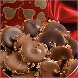 Valentines Day Tin of Milk & Dark Chocolate Bear Claws, 1 pound