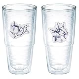 Tervis 24 oz. 2−pc.Guy Harvey Shark Tumbler Set