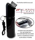 Club Scrub Wet Cleaning Brush for Golf Clubs by JP Lann (Fills Easily, Add Water or Water/Soap Solution for Wet Scrub Action!)