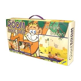 FunToSee Room Makeover Decal Kit, Jungle Safari by FunToSee