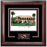 Arizona State Sun Devils University Spirit Framed Lithograph