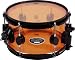 Pacific Drums by DW Acrylic Snare With Black Hardware, Amber 6X10