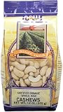 NOW Foods Cashews,  Raw Organic ,  12 Ounce Bags (Pack of 4)